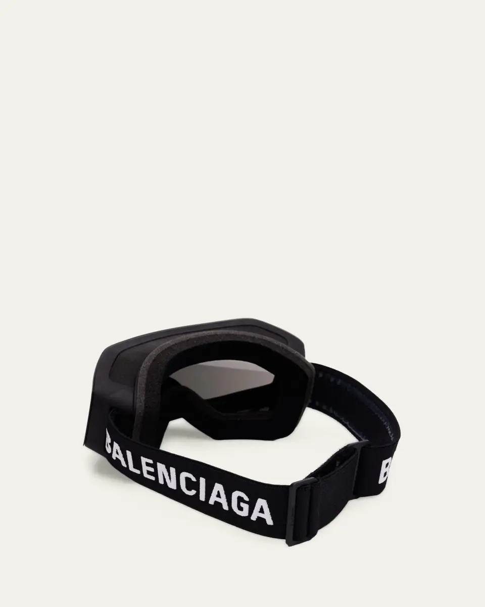 Balenciaga Men's Ski Mask 99mm Plastic & Injected Nylon Goggles | Thumbnail 3 Balenciaga Men's Ski Mask 99mm Plastic & Injected Nylon Goggles | Thumbnail 3