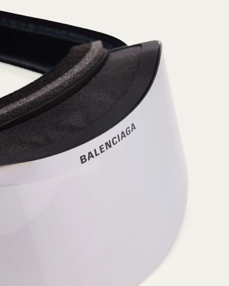 Balenciaga Men's Ski Mask 99mm Plastic & Injected Nylon Goggles | Thumbnail 4 Balenciaga Men's Ski Mask 99mm Plastic & Injected Nylon Goggles | Thumbnail 4