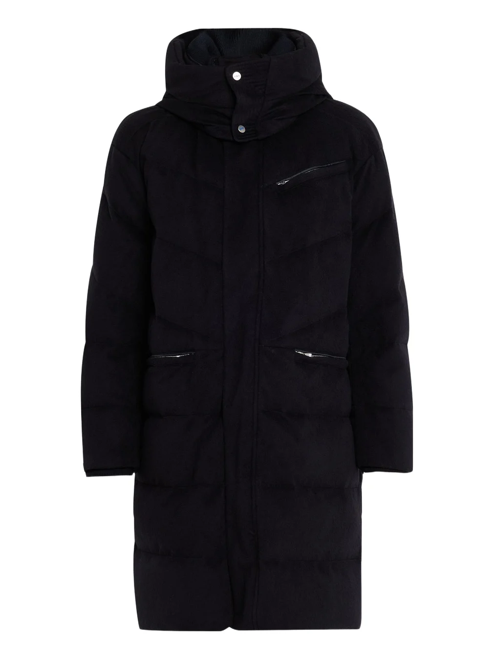 Men's Cashmere & Wool Down Parka Jacket Men's Cashmere & Wool Down Parka Jacket