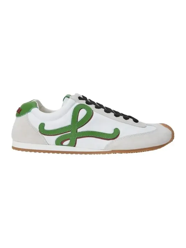 Men's Ballet Runner 2.0 Nylon and Calfskin Sneakers Men's Ballet Runner 2.0 Nylon and Calfskin Sneakers