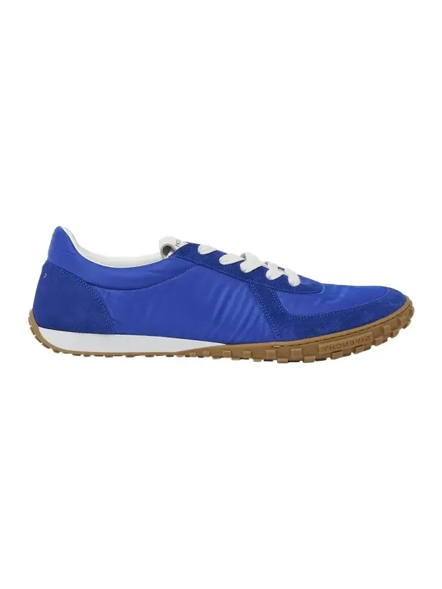 Men's Glide Nylon/Suede Low-Top Runner Sneakers Men's Glide Nylon/Suede Low-Top Runner Sneakers