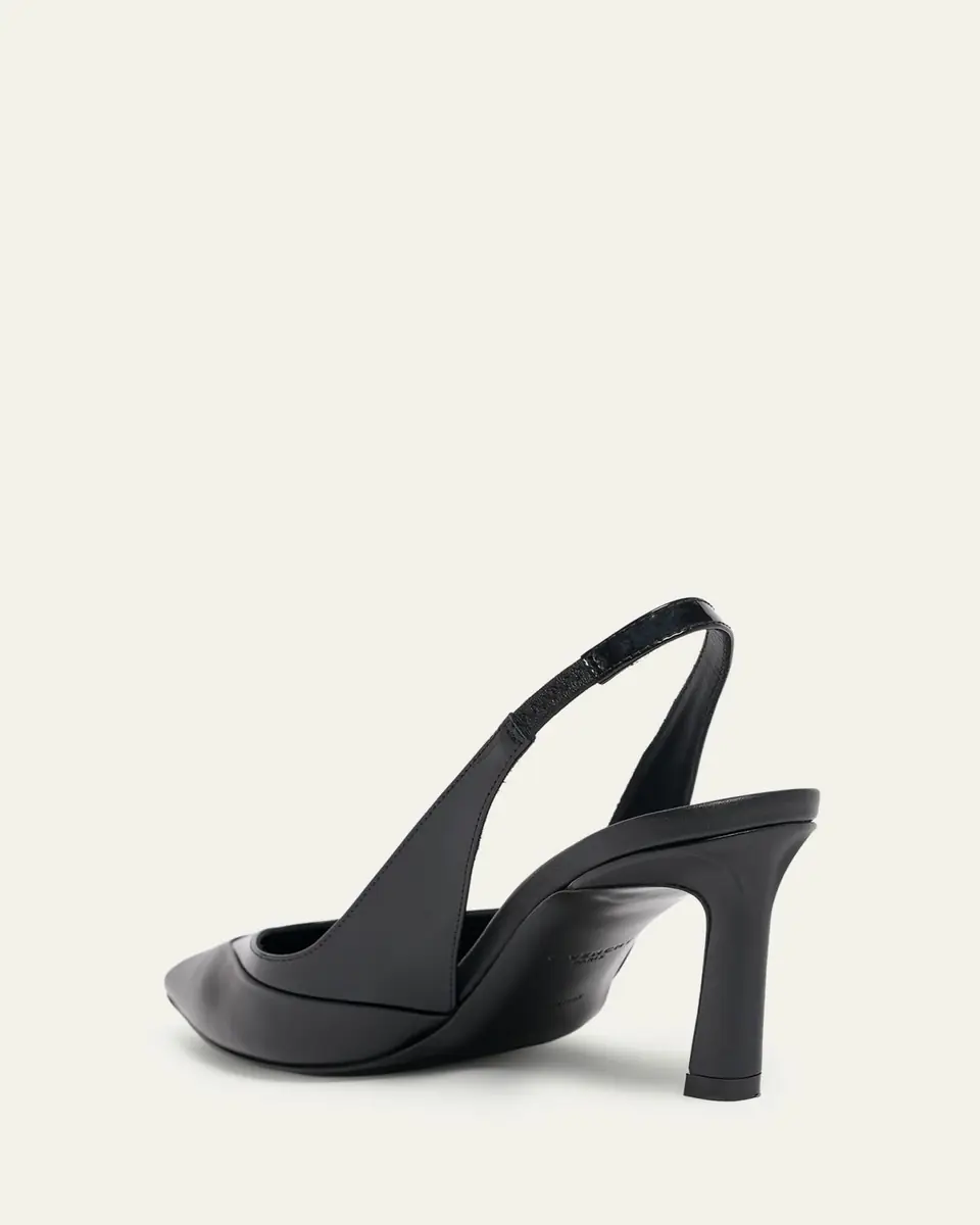 Givenchy Spiky Mixed Leather Slingback Pumps | Thumbnail 2 Givenchy Spiky Mixed Leather Slingback Pumps | Thumbnail 2