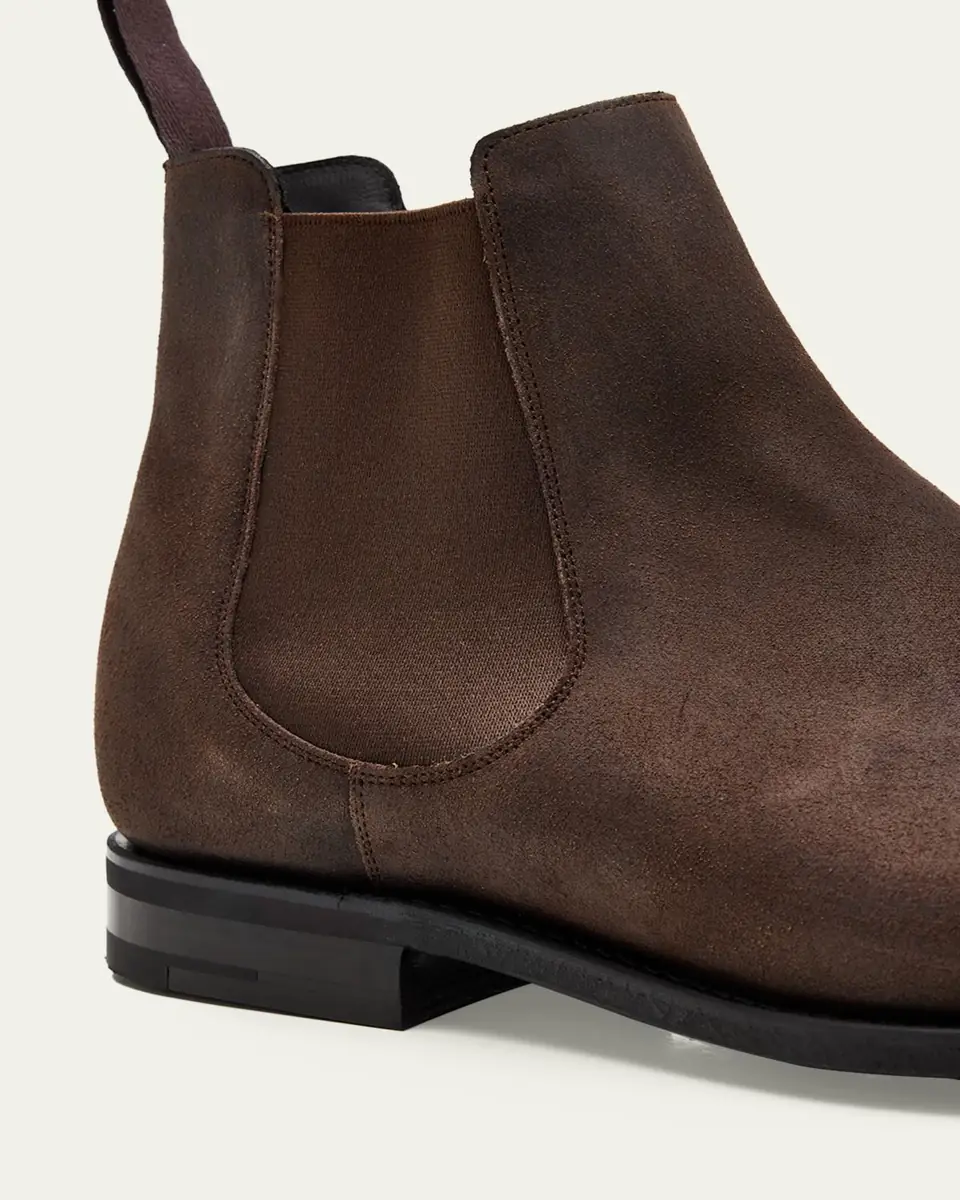 Church's Men's Amberley R 2.0 Waxed Suede Chelsea Boots | Thumbnail 3