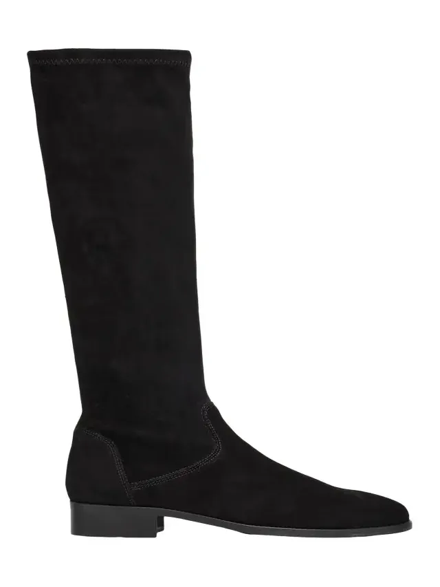 Sabrena Suede Knee-High Boots