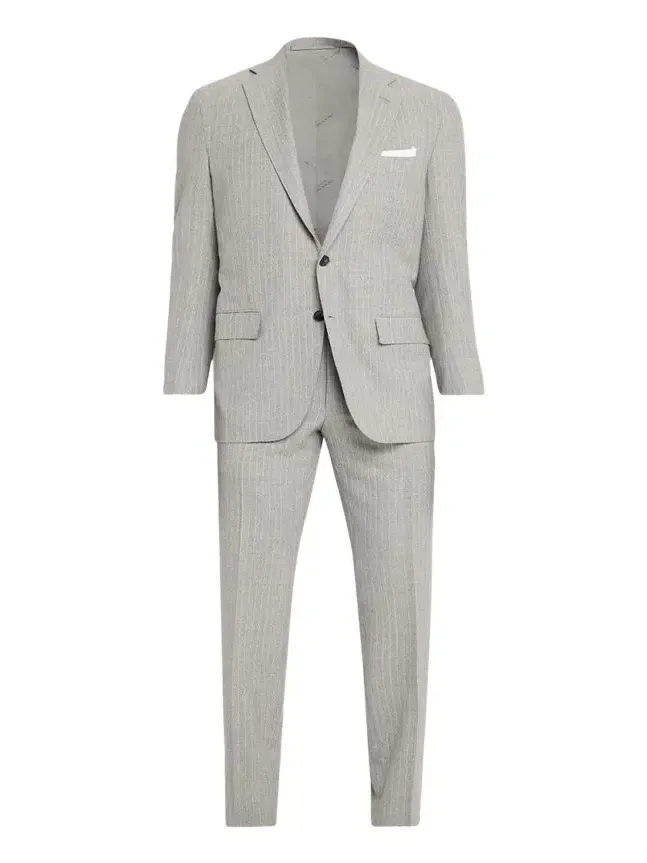 Wool Single-Breasted Suit Wool Single-Breasted Suit