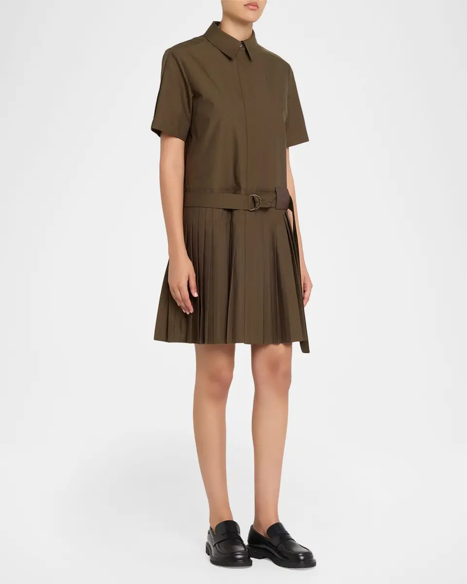 Loewe Belted Pleated Mini Shirtdress | Thumbnail 12 Loewe Belted Pleated Mini Shirtdress | Thumbnail 12