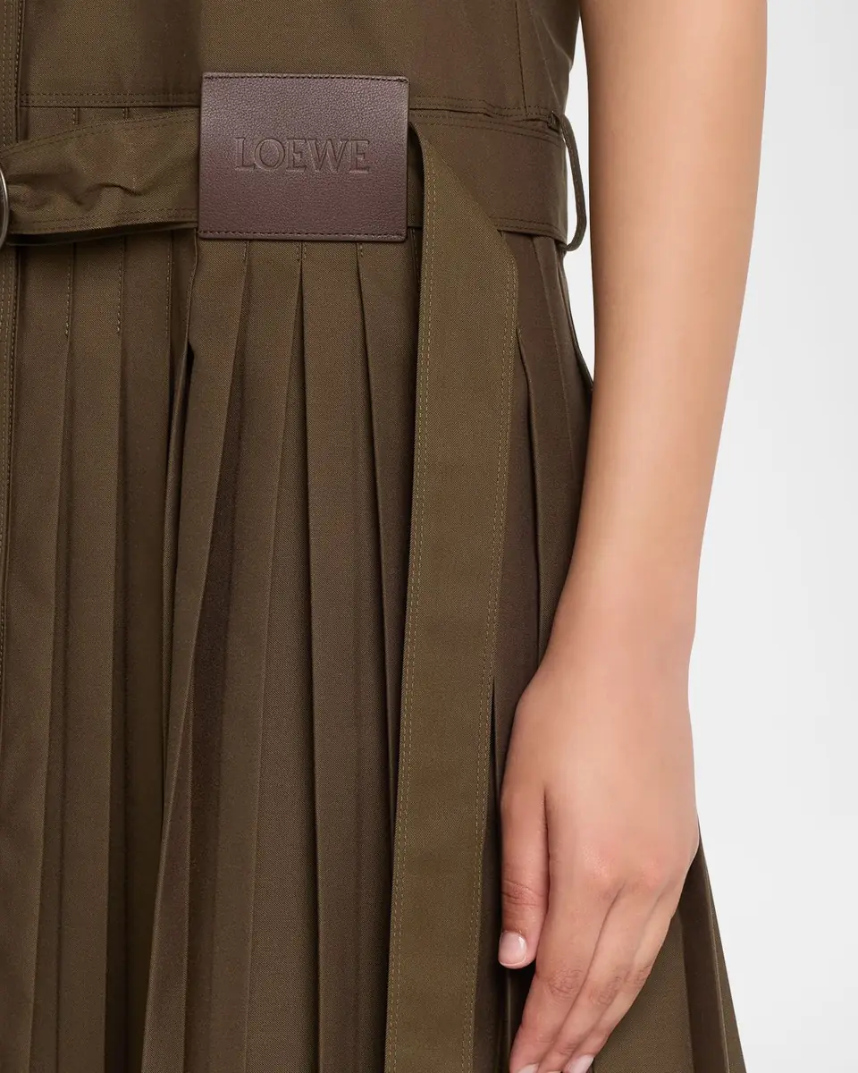 Loewe Belted Pleated Mini Shirtdress | Thumbnail 13 Loewe Belted Pleated Mini Shirtdress | Thumbnail 13