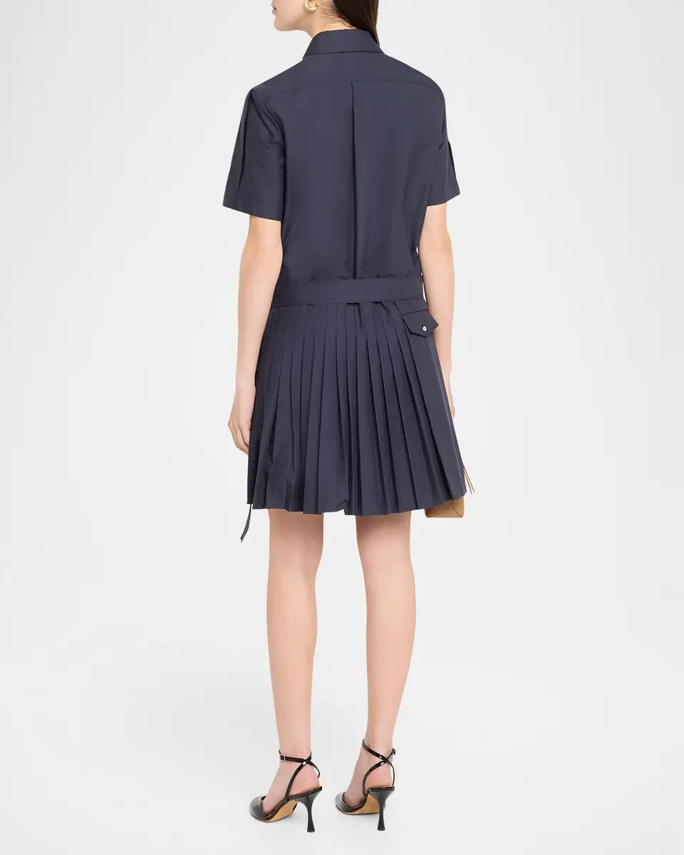 Loewe Belted Pleated Mini Shirtdress | Thumbnail 7 Loewe Belted Pleated Mini Shirtdress | Thumbnail 7