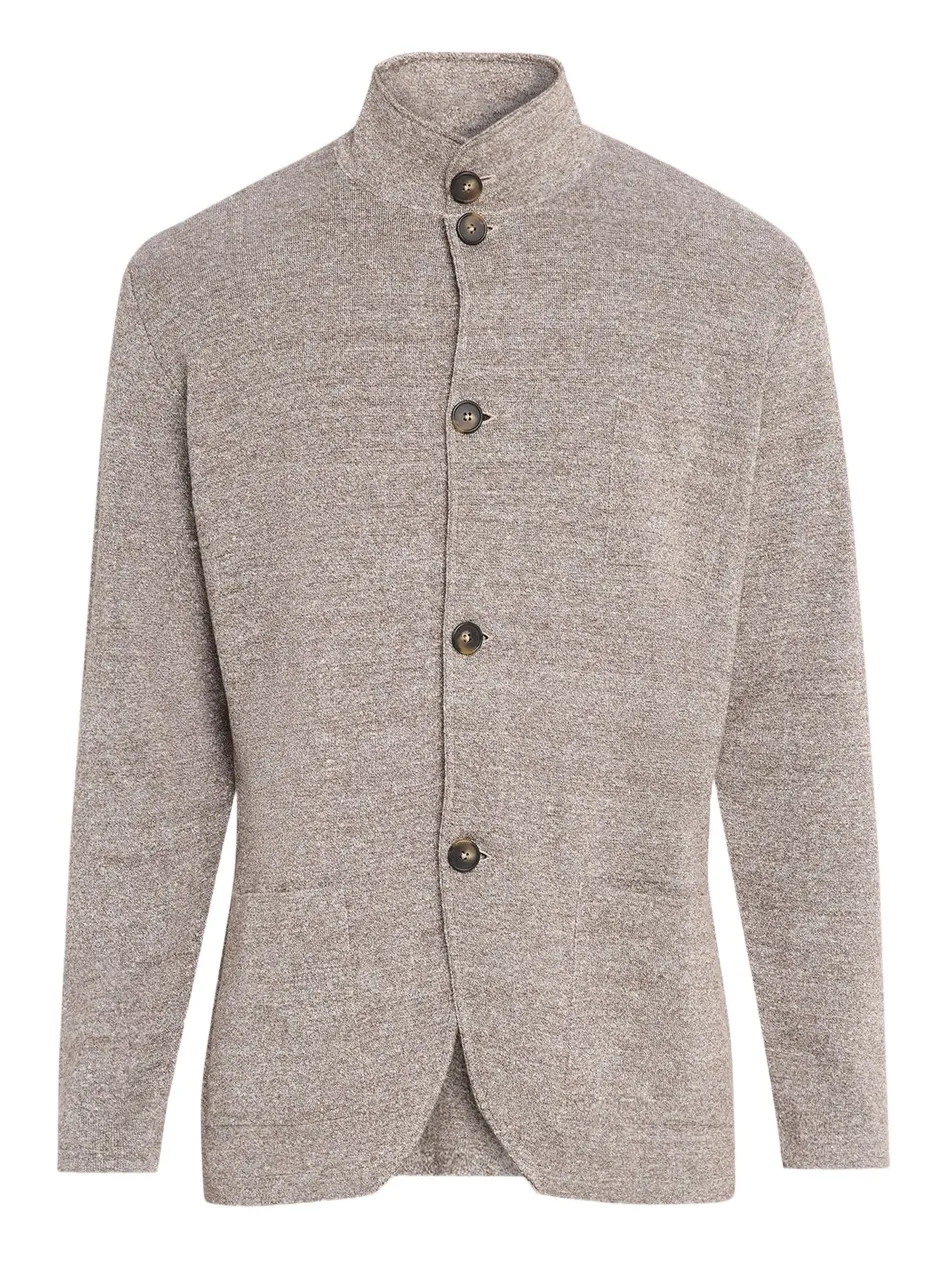 Kiton Men's Linen Blend Jacket