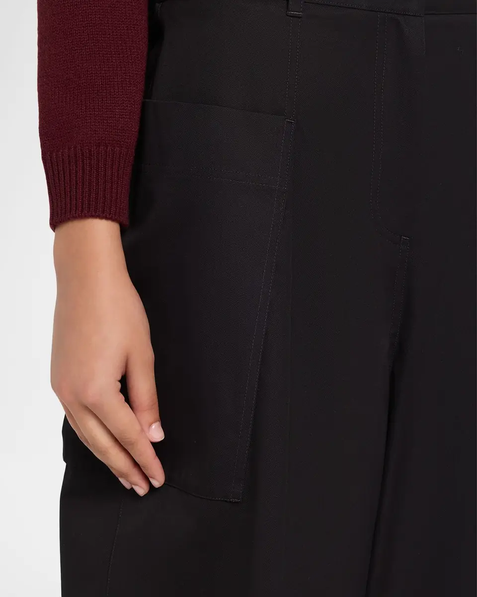 Loewe Pleated Wide-Leg Cropped Trousers | Thumbnail 13 Loewe Pleated Wide-Leg Cropped Trousers | Thumbnail 13