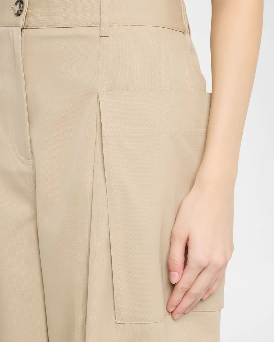 Loewe Pleated Wide-Leg Cropped Trousers | Thumbnail 9 Loewe Pleated Wide-Leg Cropped Trousers | Thumbnail 9