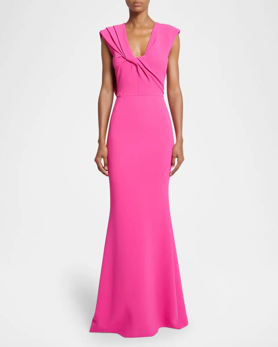 Givenchy Draped Scoop-Neck Sleeveless Maxi Dress | Thumbnail 6 Givenchy Draped Scoop-Neck Sleeveless Maxi Dress | Thumbnail 6