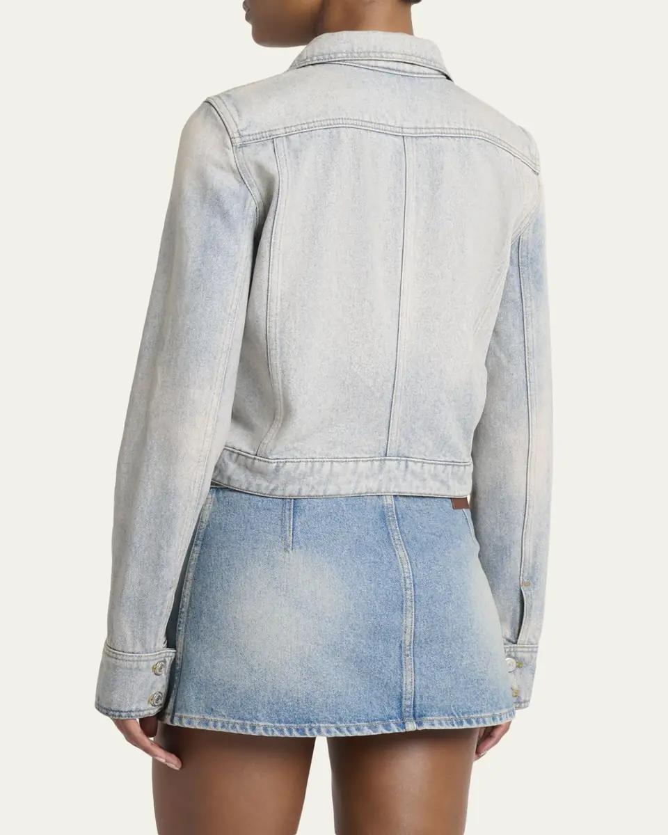 Courrèges Reedition Denim Jacket | Thumbnail 3 Courrèges Reedition Denim Jacket | Thumbnail 3