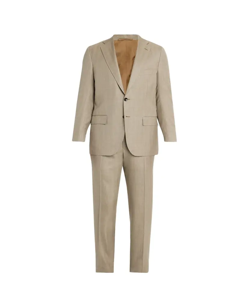 Kiton Men's Herringbone Two-Piece Suit | Image 1 Kiton Men's Herringbone Two-Piece Suit | Image 1