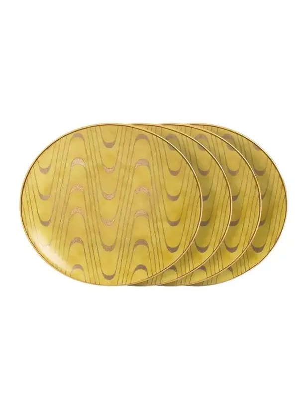 L'Objet x Fortuny Apollo Canape Plates, Set of 4