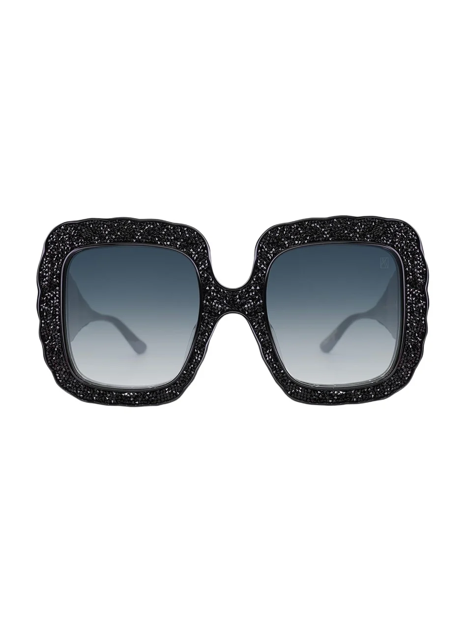 Anna-Karin Karlsson Shades of Shelly Crystal Square Sunglasses