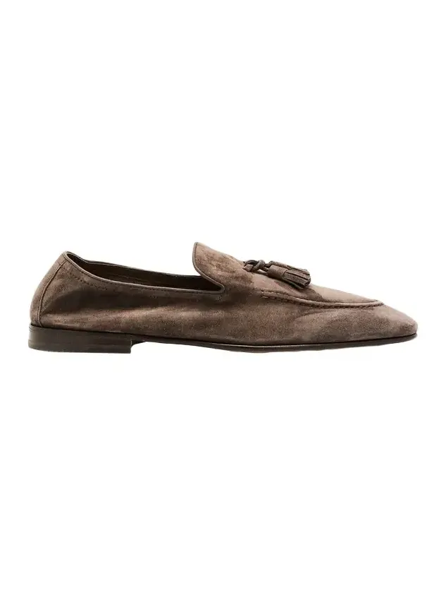 Men's Suede Tassel Loafers Men's Suede Tassel Loafers