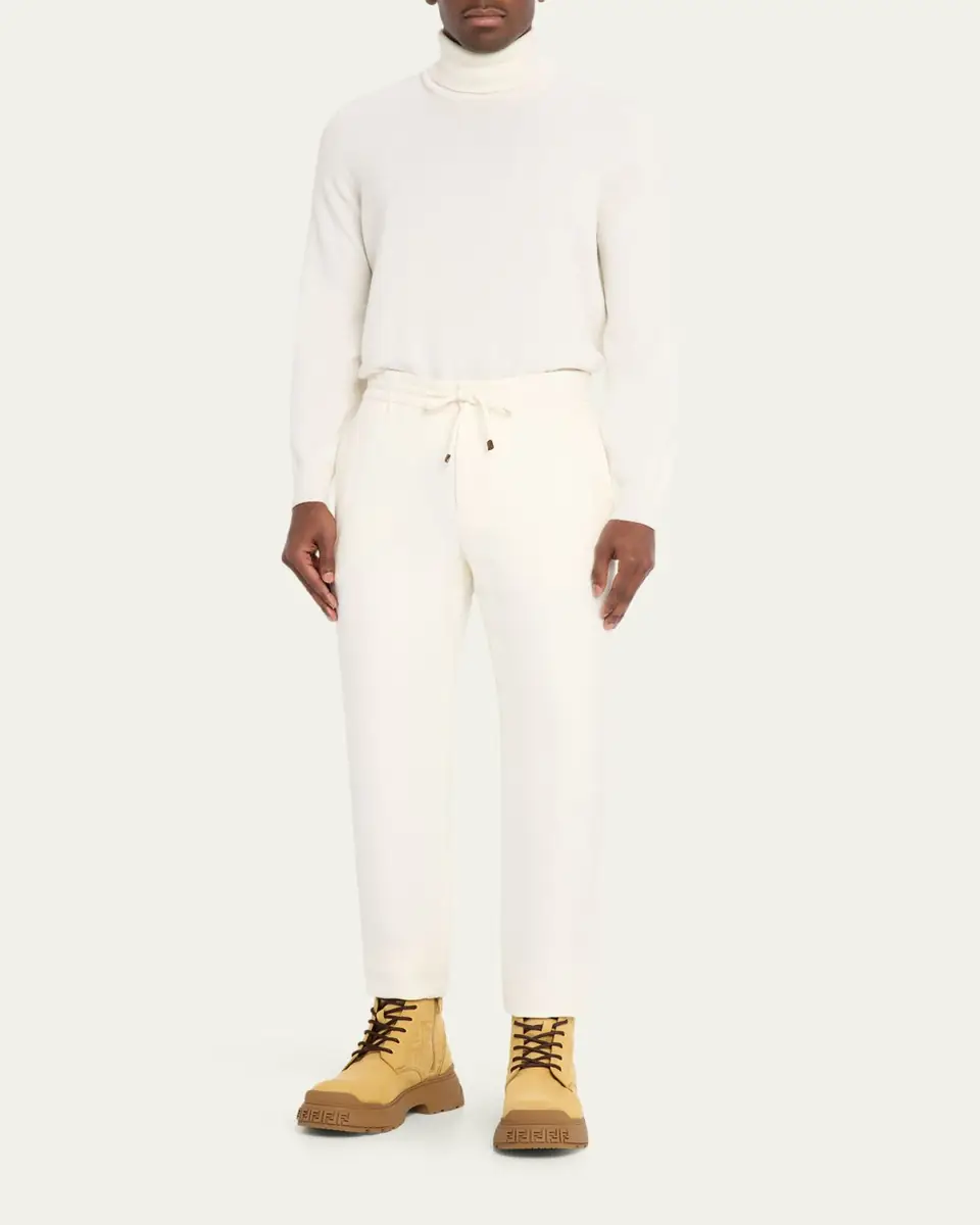 Fendi Men's FF Nubuck Combat Boots | Thumbnail 3 Fendi Men's FF Nubuck Combat Boots | Thumbnail 3
