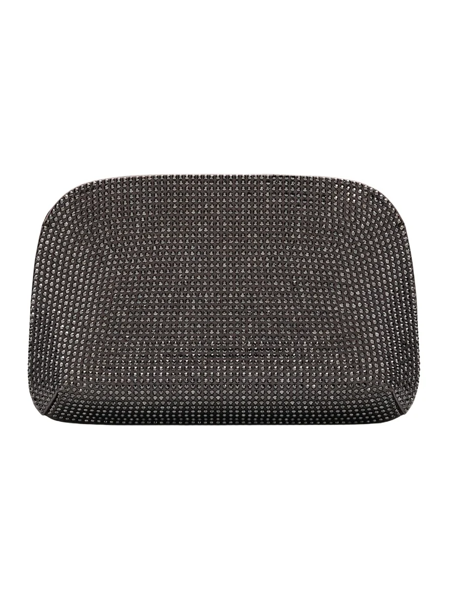 Crystal Satin Clutch Bag Crystal Satin Clutch Bag