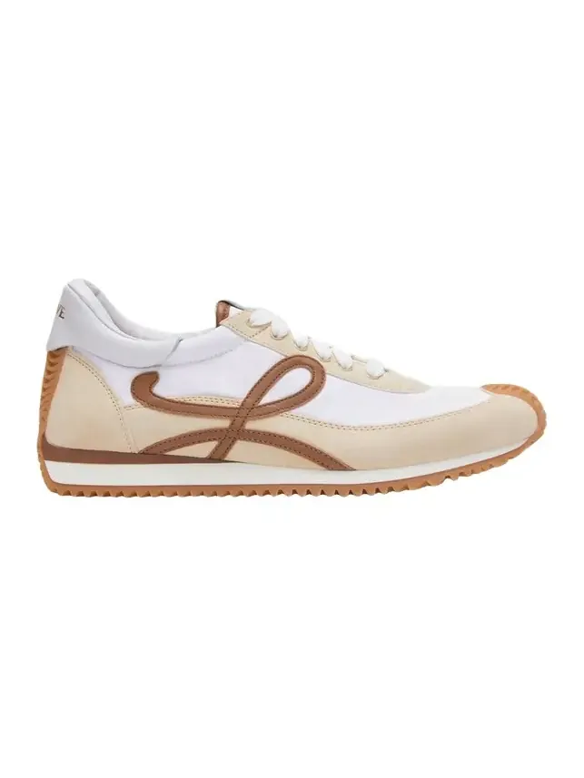 Loewe Flow 2.0 Runner Suede and Leather Sneakers