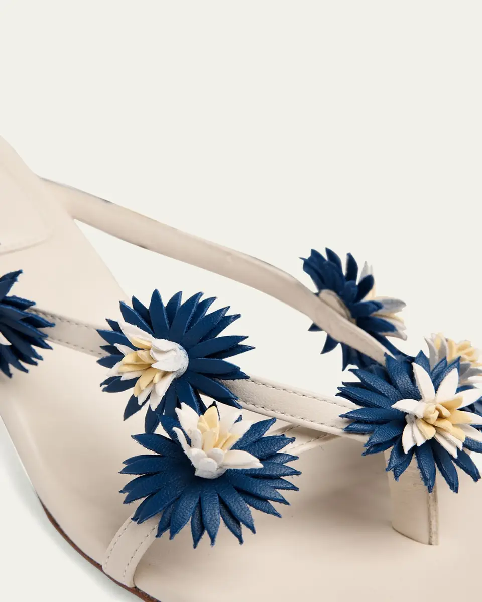 Bottega Veneta Riva Floral Leather Kitten-Heel Sandals | Thumbnail 12 Bottega Veneta Riva Floral Leather Kitten-Heel Sandals | Thumbnail 12