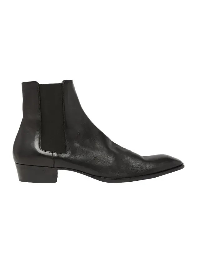 Saint Laurent Men's Stanton Leather Chelsea Boots | Thumbnail 1 Saint Laurent Men's Stanton Leather Chelsea Boots | Thumbnail 1