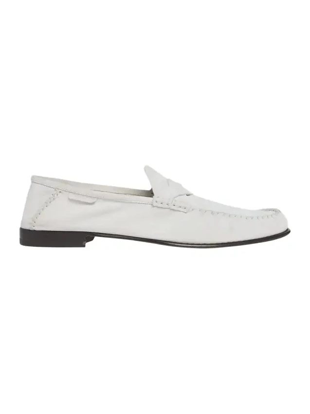 Men's Ripley Suede Twist-Strap Loafers