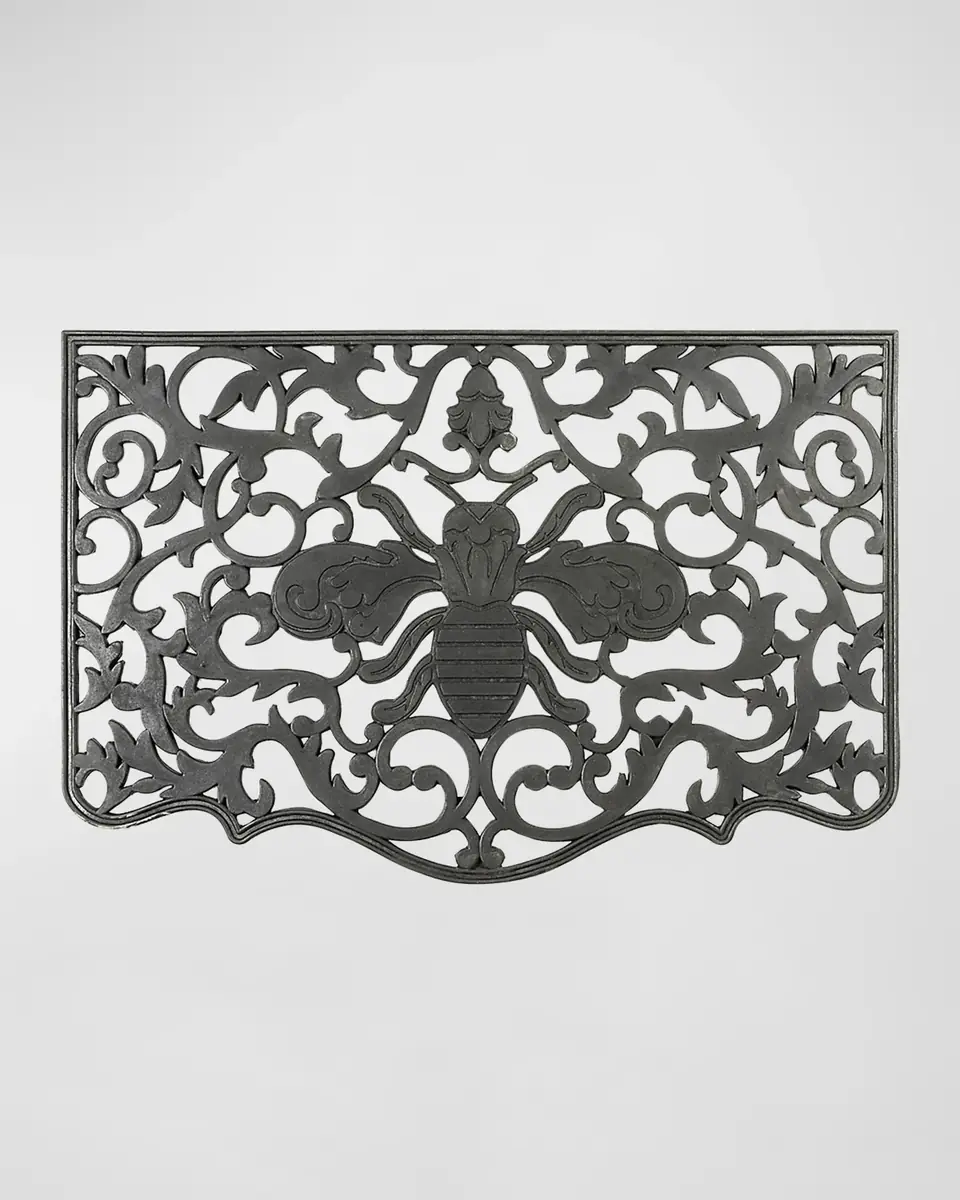 MacKenzie-Childs Queen Bee Rubber Door Mat | Thumbnail 2 MacKenzie-Childs Queen Bee Rubber Door Mat | Thumbnail 2