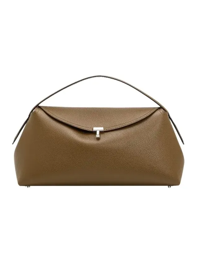 T-Lock Grain Leather Top-Handle Bag T-Lock Grain Leather Top-Handle Bag