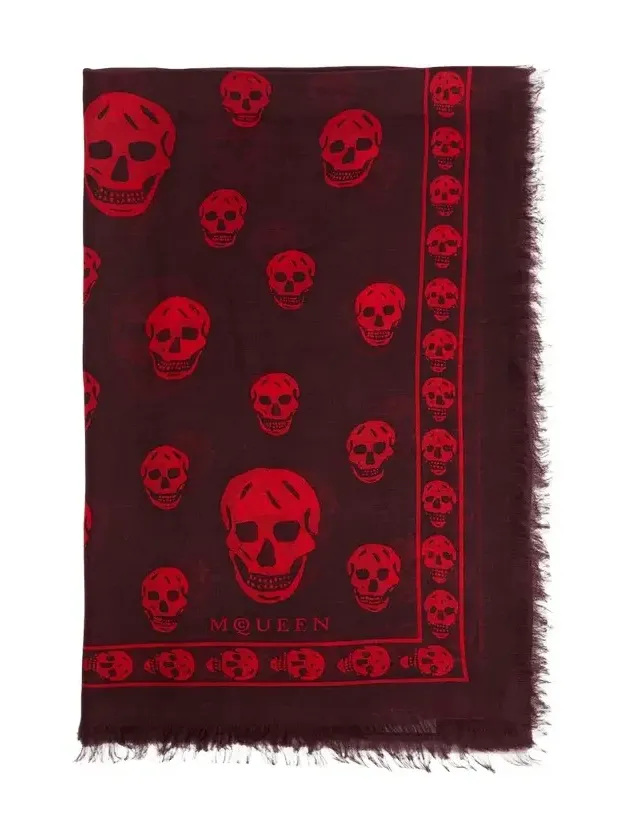 Men's Abstract Skull Scarf Men's Abstract Skull Scarf