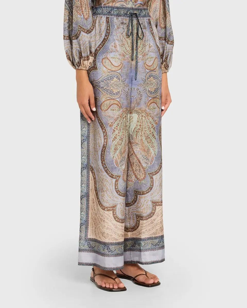 Zimmermann Wanderlust Relaxed Silk Pants | Thumbnail 6
