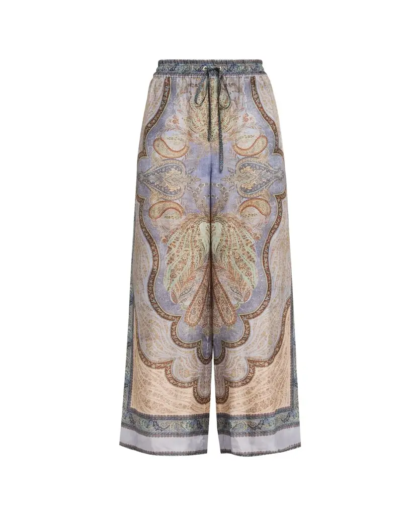 Zimmermann Wanderlust Relaxed Silk Pants | Image 1 Zimmermann Wanderlust Relaxed Silk Pants | Image 1