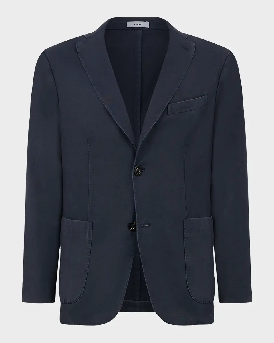 Boglioli Men's Wool European Fit K-Jacket | Thumbnail 2 Boglioli Men's Wool European Fit K-Jacket | Thumbnail 2
