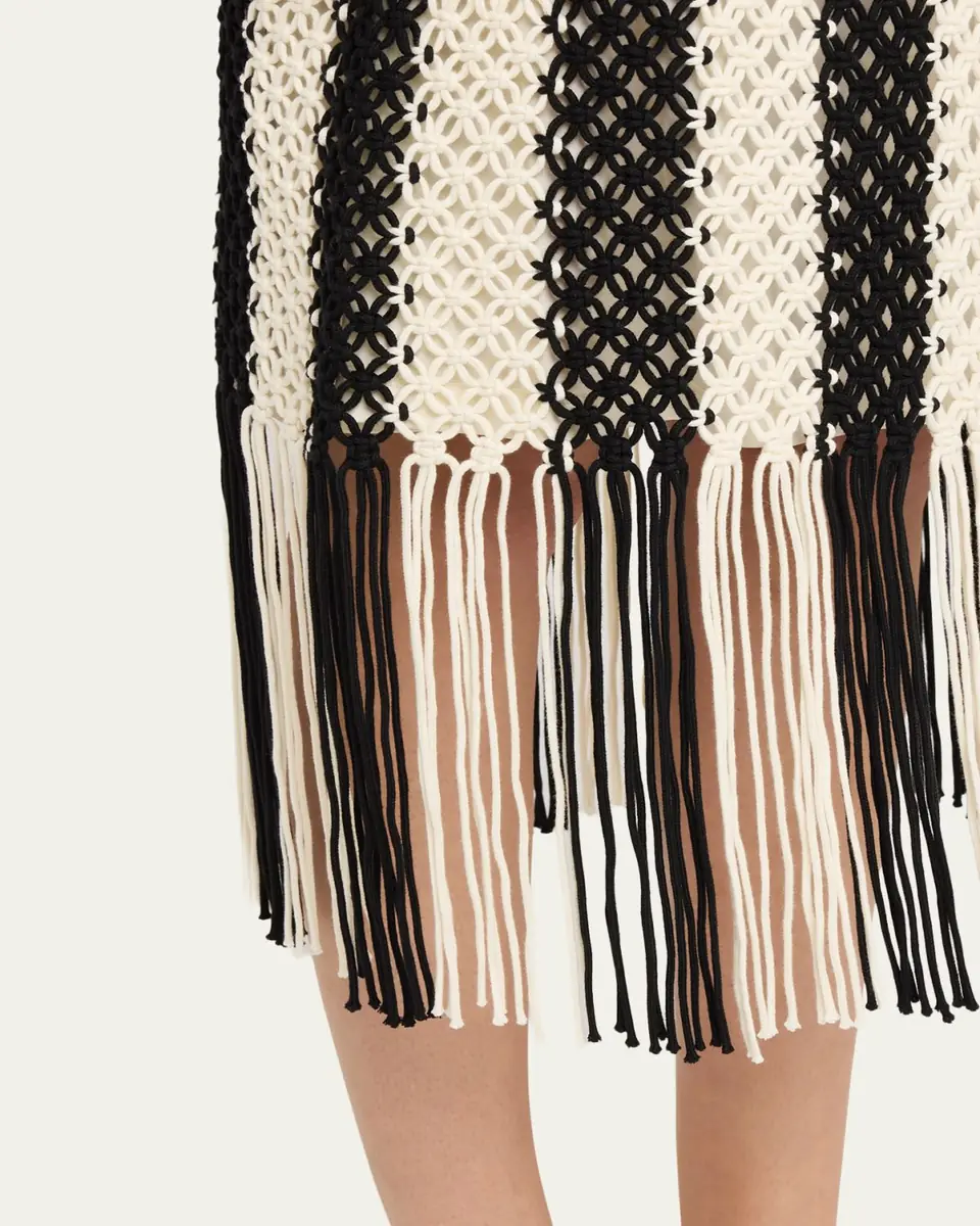 Zimmermann Wanderlust Macrame Maxi Skirt | Thumbnail 5 Zimmermann Wanderlust Macrame Maxi Skirt | Thumbnail 5