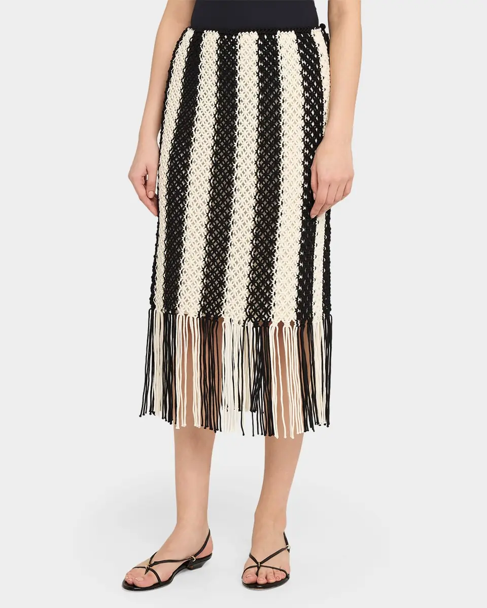Zimmermann Wanderlust Macrame Maxi Skirt | Thumbnail 8 Zimmermann Wanderlust Macrame Maxi Skirt | Thumbnail 8