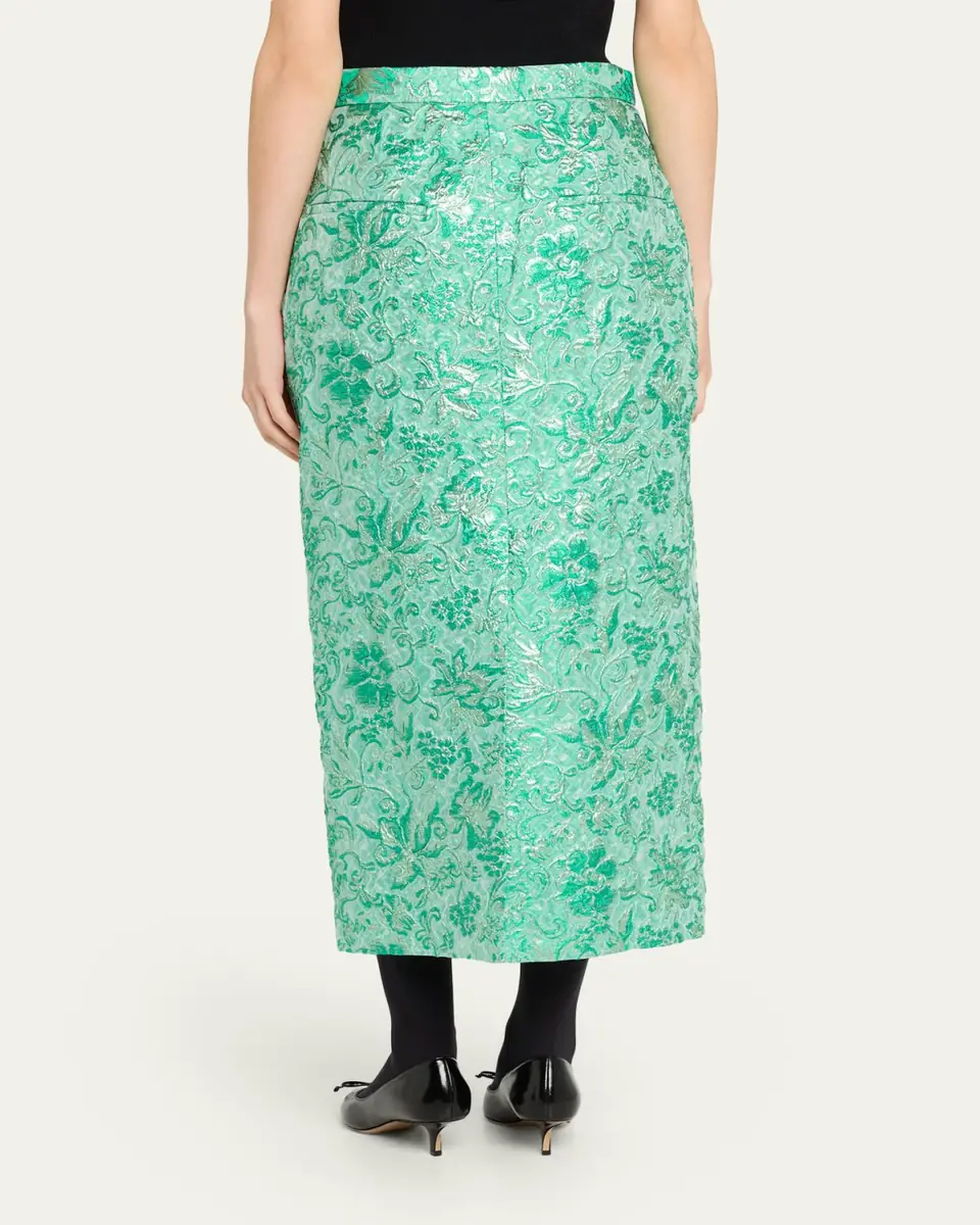 Willy Chavarria Tubo Cloque Pencil Skirt | Thumbnail 3 Willy Chavarria Tubo Cloque Pencil Skirt | Thumbnail 3
