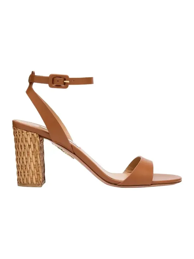 Sunseeker Leather Ankle-Strap Sandals