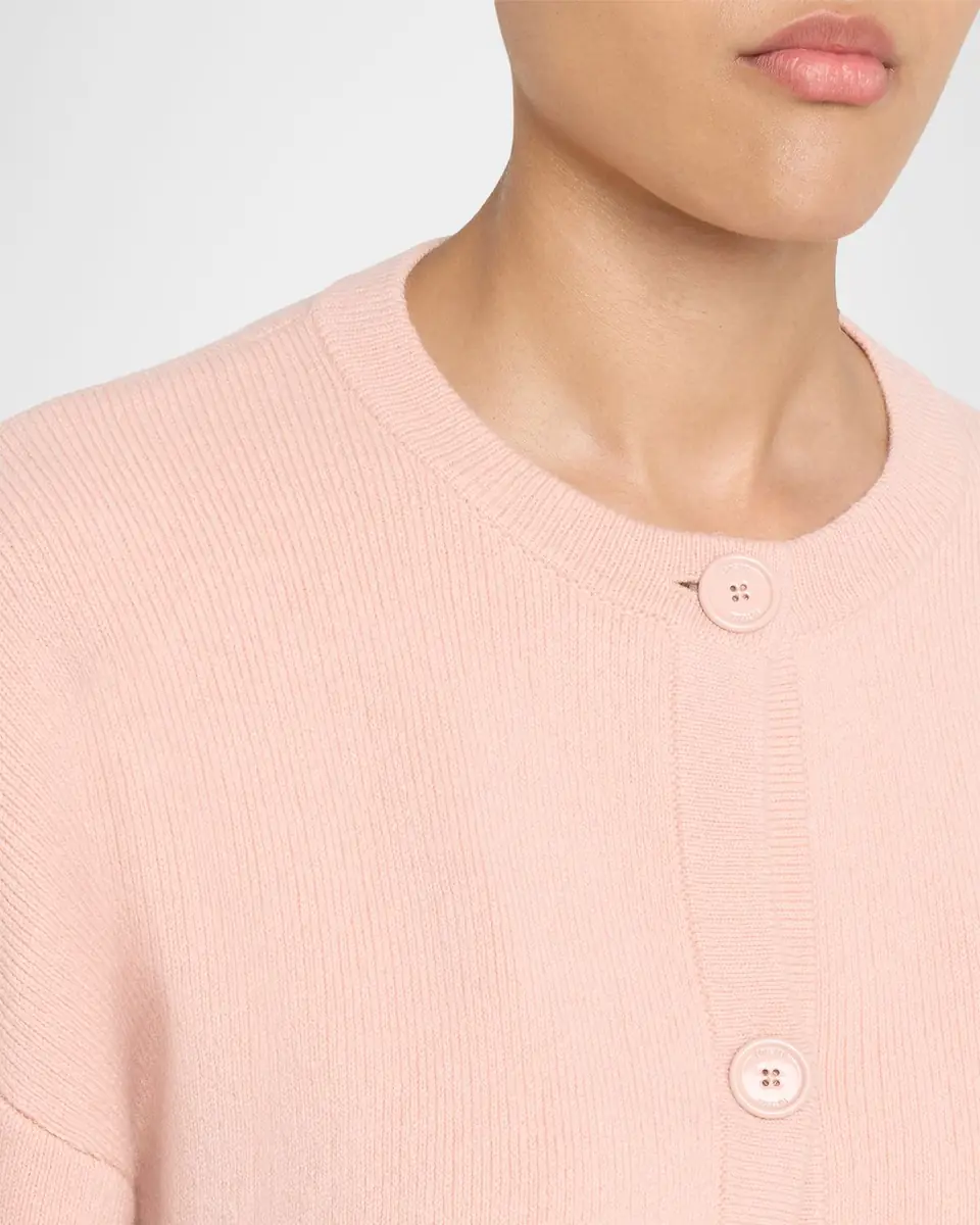 Toteme Cropped Oversized Wool Cardigan | Thumbnail 13