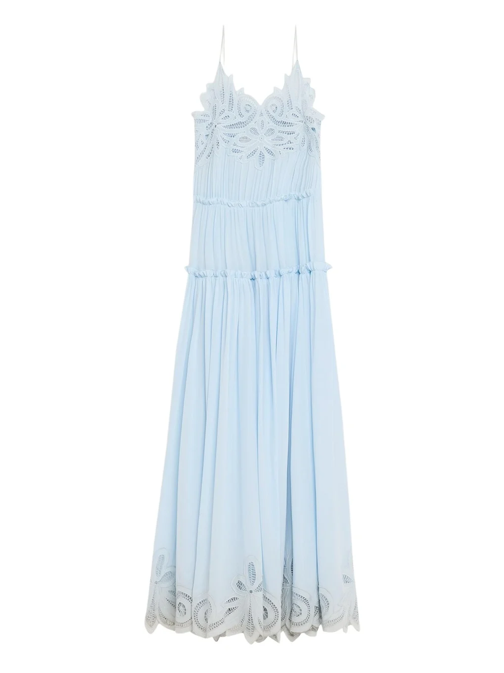 Filippa Embroidered Silk Gown Filippa Embroidered Silk Gown