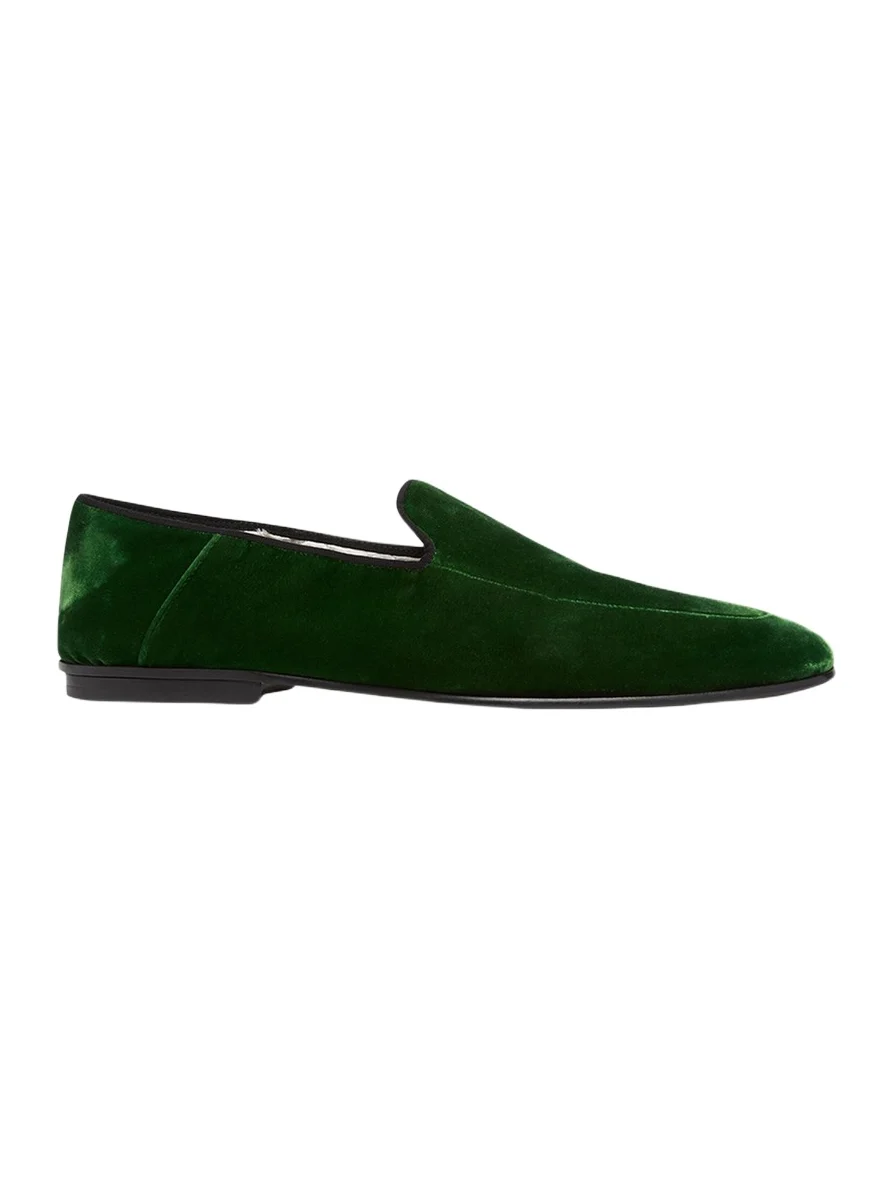 Tom Ford Men's Steven Velvet Formal Loafers