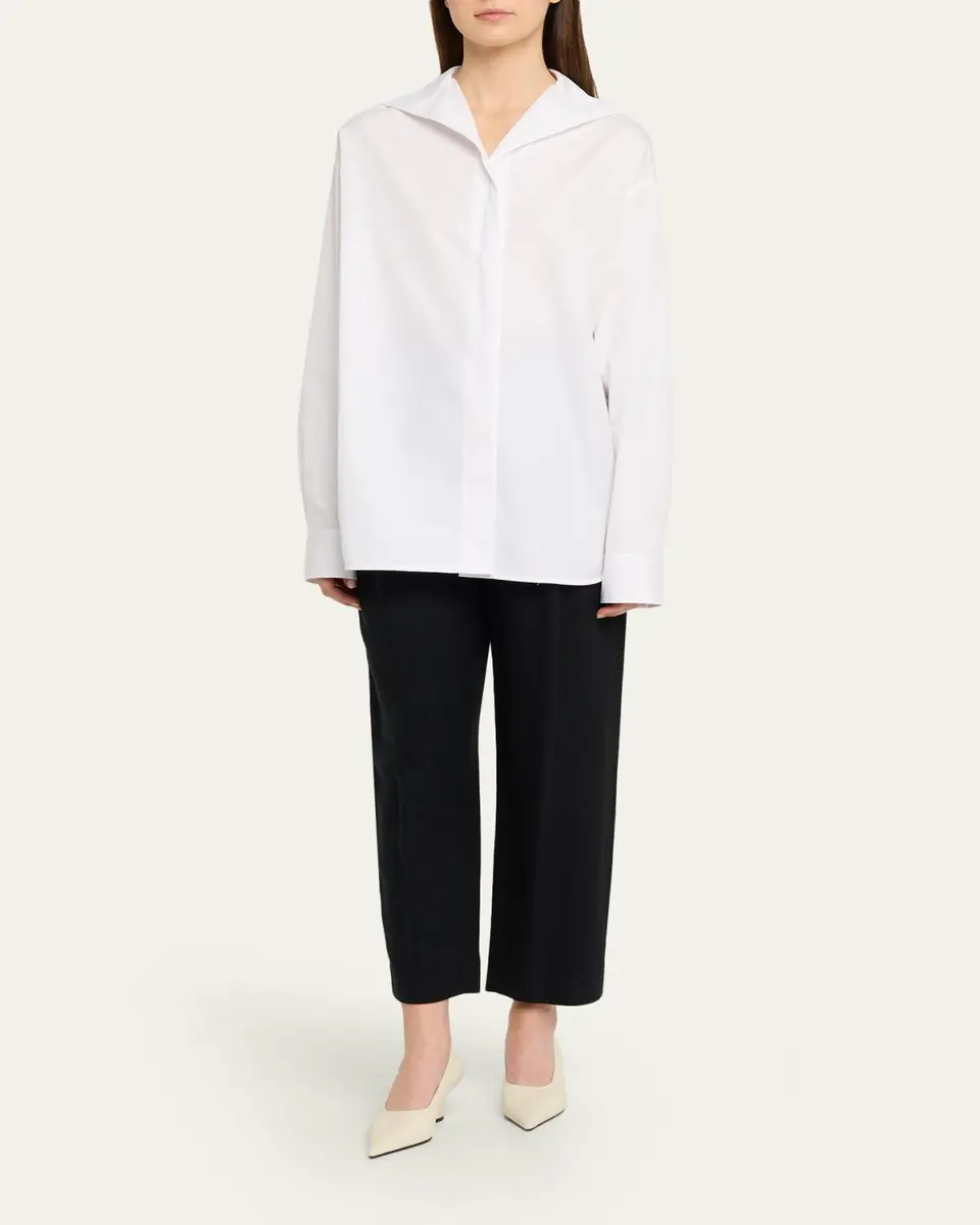 Toteme Sharp Poplin Shirt | Thumbnail 2
