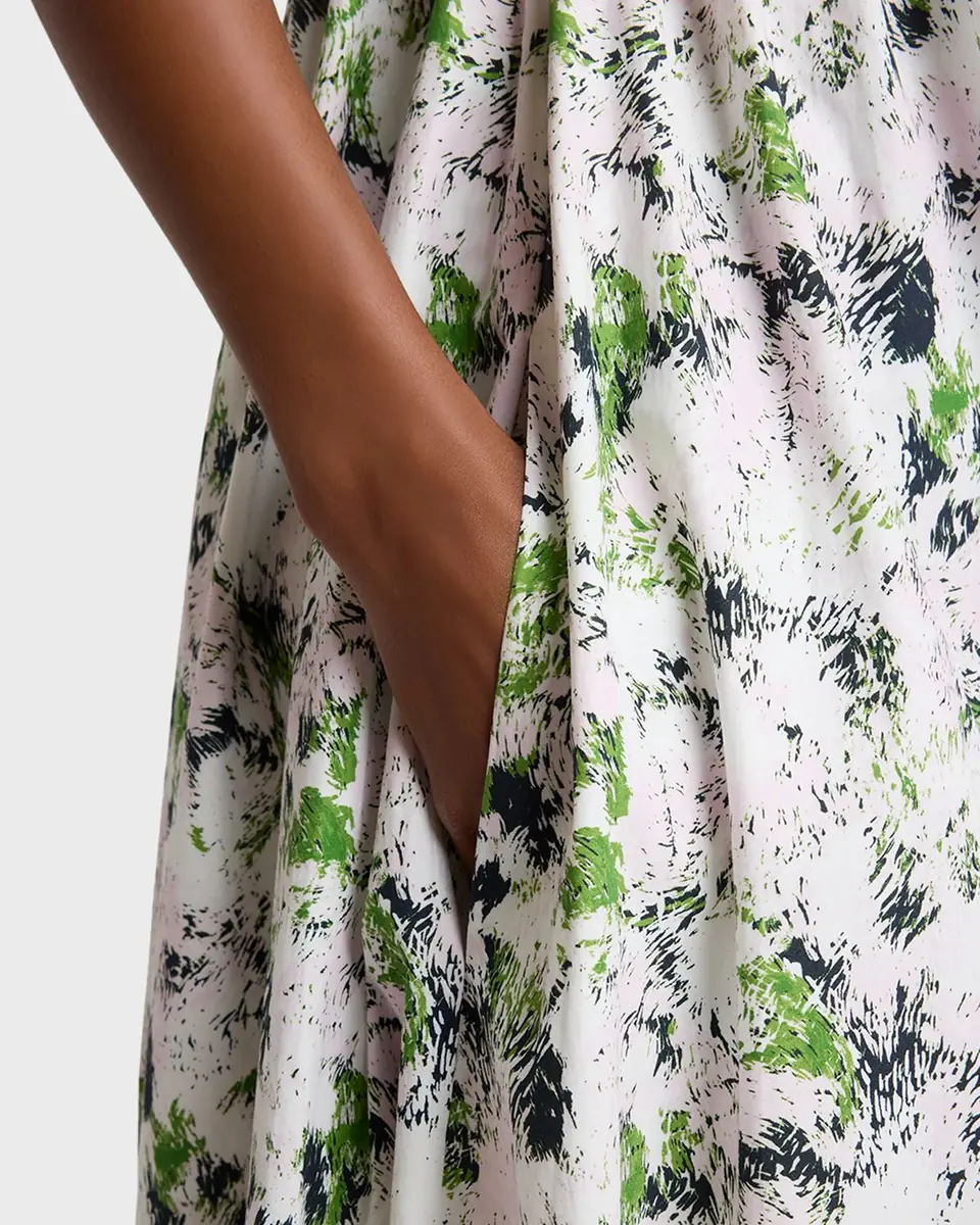 Proenza Schouler White Label Virella Printed Strapless Maxi Dress | Thumbnail 9