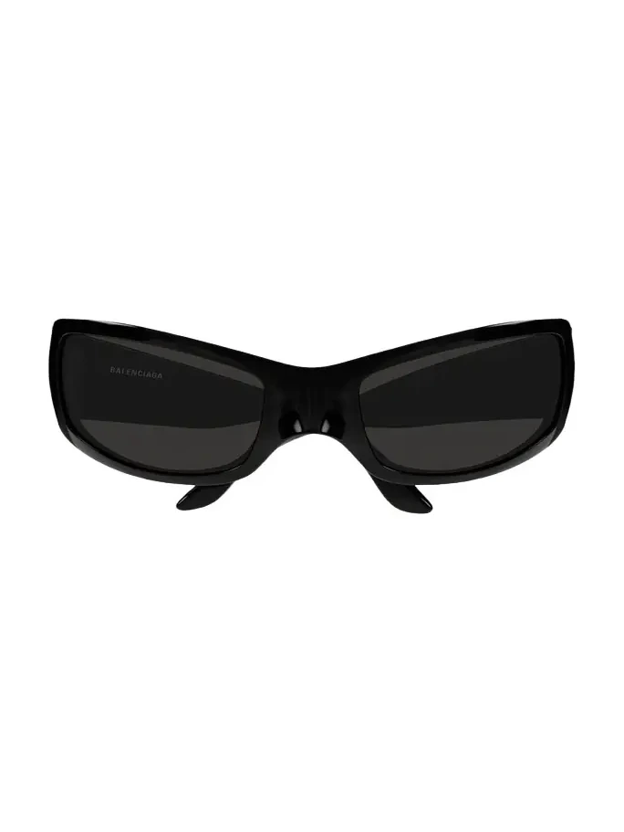 Balenciaga 66mm Wraparound Mask Sunglasses
