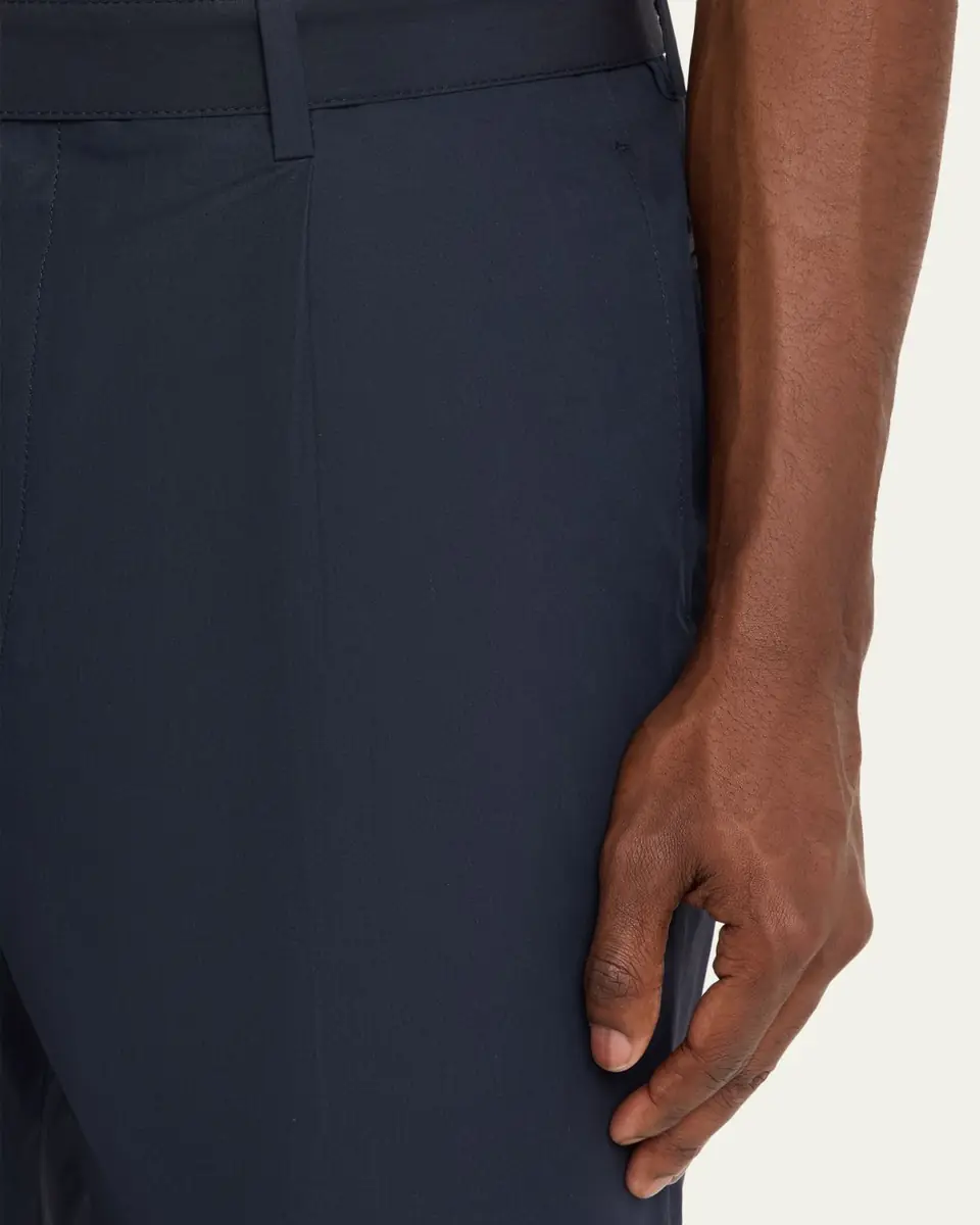 OFFICINE GÉNÉRALE Hugo Cotton Poplin Tailored Pants | Thumbnail 5 OFFICINE GÉNÉRALE Hugo Cotton Poplin Tailored Pants | Thumbnail 5