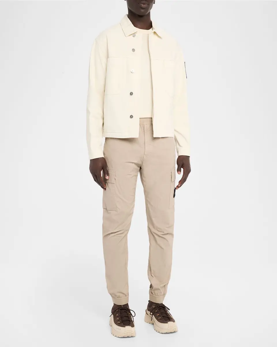 Stone Island Men's Light Bull Denim-TC Jacket | Thumbnail 5 Stone Island Men's Light Bull Denim-TC Jacket | Thumbnail 5