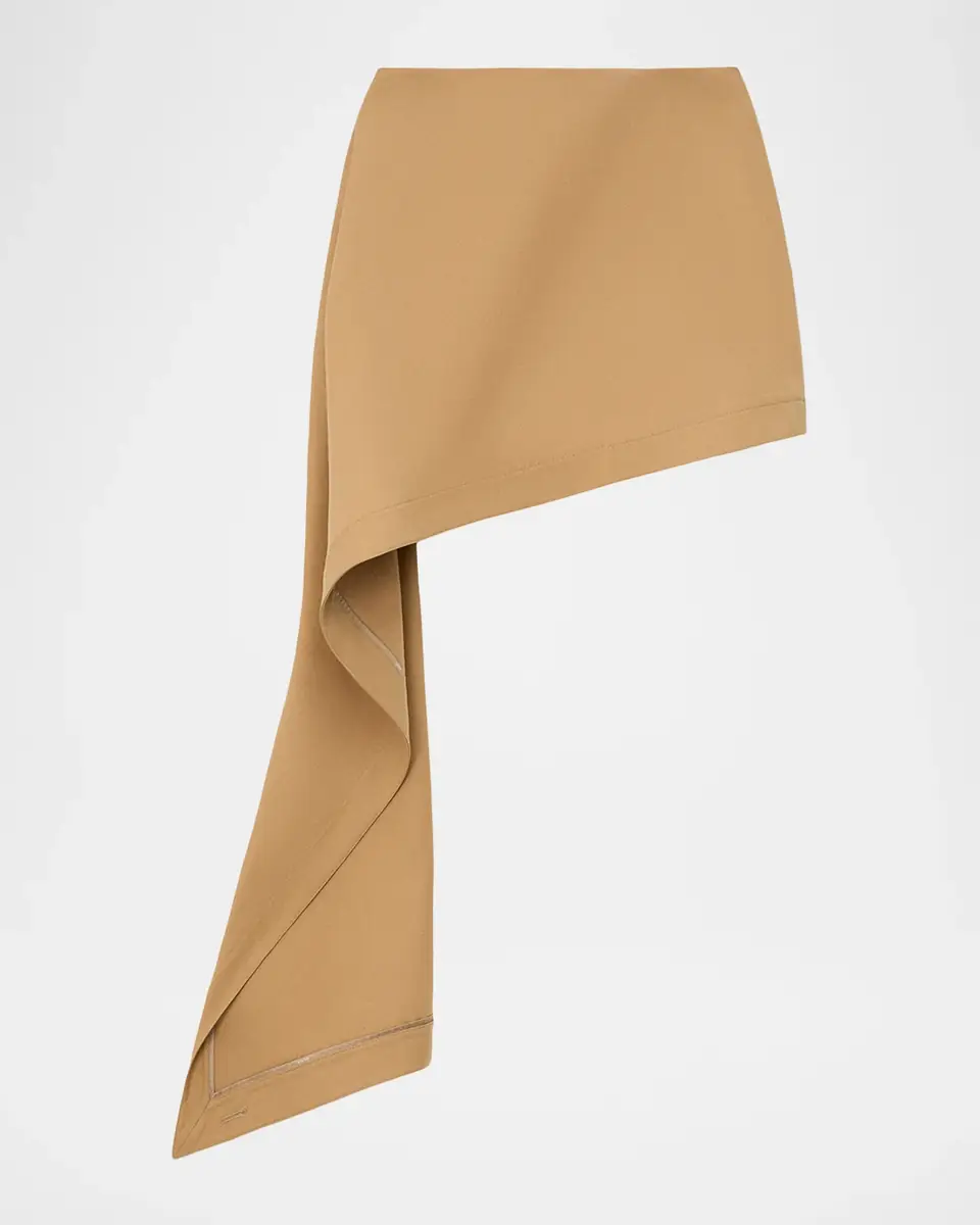 Loewe Asymmetric Drape Mini Skirt | Thumbnail 6 Loewe Asymmetric Drape Mini Skirt | Thumbnail 6