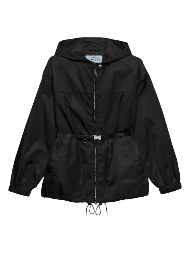 Belted Re-Nylon Blouson Jacket Belted Re-Nylon Blouson Jacket