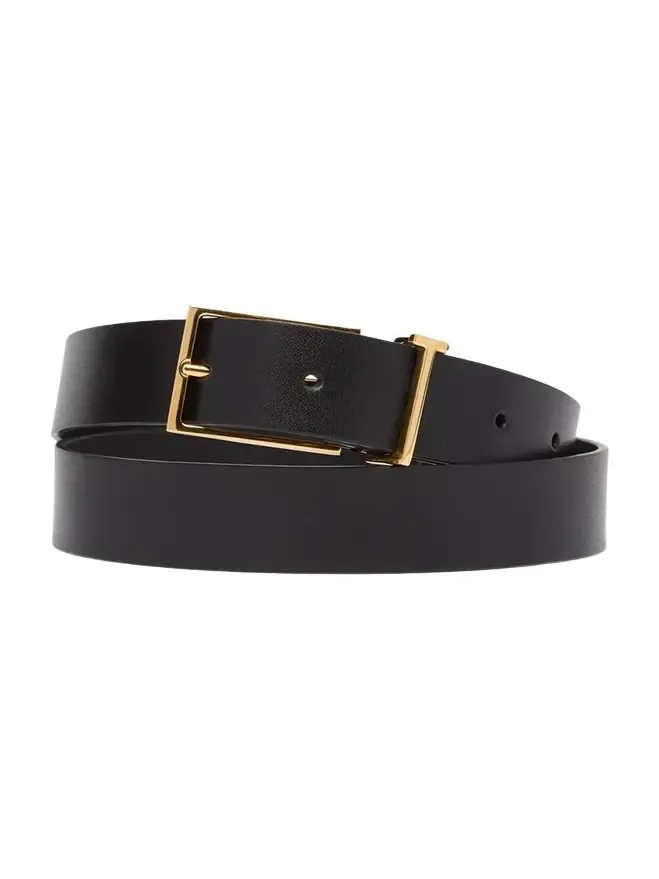 Men's Leather T Loop Belt