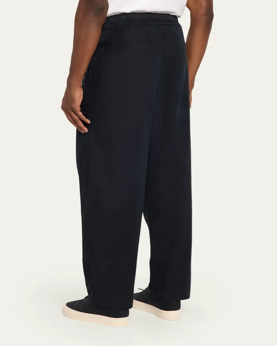 OFFICINE GÉNÉRALE Peterson Cotton Twill Drawstring Pants | Thumbnail 3