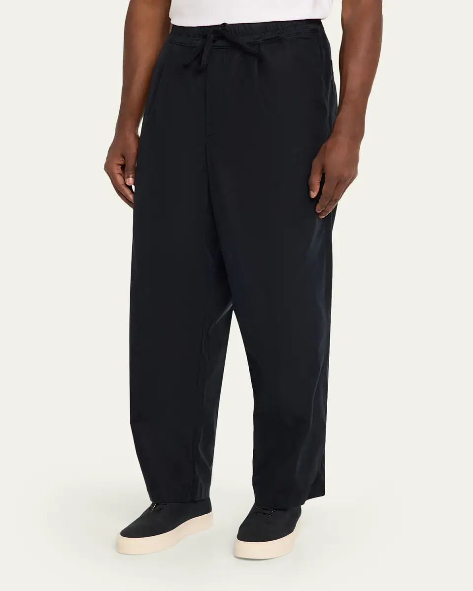OFFICINE GÉNÉRALE Peterson Cotton Twill Drawstring Pants | Thumbnail 4